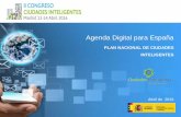 Agenda Digital para España - static.esmartcity.es · de los ayuntamientos interesados de Andalucía, Extremadura y Castilla-La Mancha. En agosto de 2015 se publica la segunda convocatoria