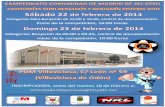 Cto CM de Jiu-Jitsu mini y benjamin 2014 - fmjudo.es DUO... · 1ª VUELTA 2ª VUELTA TOTAL 20 . FEDERACIÓN MADRILEÑA DE JUDO Y D.A. DEPARTAMENTO DE JIU-JITSU . CAMPEONATO: Campeonato