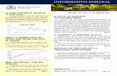 INFORMATIVO SEMANAL semanal/bcr2011_06_17.pdf · La semana para el mercado de maíz lo-cal transcurrió sin penas ni glorias, ... vaba las de perder en una discusión que ... en su