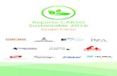 Reporte CARSO Sustentable 2016 - macrotunelacapulco.com.mx · entorno. • Desarrollar a las diversas cadenas de suministro en las que el Grupo ... Héctor A. Wong Mariscal hwong@eficentrum.com
