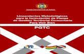 Lineamientos Metodológicos para la formulación de Planes ... 13-05-2016.pdf · planes de gestiÓn territorial comunitaria para vivir bien (pgtc) lineamientos metodolÓgicos para