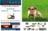 CATÁLOGO CAZA 2015 - 2016 - Electronica Olaiz · homologado para caza. cantabria/asturias/galicia castilla y leon/alava. pvp 150,00 14 . bateria para portatil a2e ... escaner de