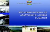 Mecanismo Nacional de Adaptaciónsiteresources.worldbank.org/INTCC/Resources/MecanismoNacional.pdf · 4 Mecanismo Nacional de Adaptación al Cambio Climático República de Bolivia