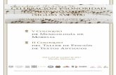 V Coloquio de Musicología de Morelia - enesmorelia.unam.mx · Proyecto Investigación interdisciplinaria sobre fuentes poético-musicales virreinales (UNAM-DGAPA-PAPIIT IN404417).