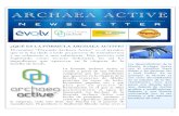 Archaea Active Newsletter - mundialsiglo21.commundialsiglo21.com/novedades/Archaea Active Newsletter.pdf · consumible por el ser humano y que reportara beneﬁcios de salud. ARCHAEA