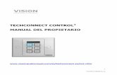 TECHCONNECT CONTROL3 MANUAL DEL PROPIETARIOvisionaudiovisual.com/visionmanuals/TC2-CTL3_manual_es.pdf · Nota: Por lo general, Tx está conectado a Rx. Extron requiere que Tx esté