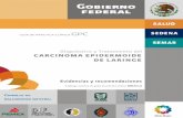 Diagnóstico y Tratamiento del CARCINOMA EPIDERMOIDE DE …juntoscontraelcancer.mx/jcc/wp-content/uploads/2017/06/86-GPC... · Preguntas a responder en esta guía ... Oncólogo de