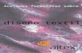 Acciones formativas diseño textil AITEX - adcv.comadcv.com/wp-content/uploads/Acciones-formativas-diseño-textil.pdf · Objetivo: El objetivo del curso es que el alumno se inicie