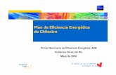 Plan de Eficiencia Energética de Chilectra -  · Mayor productividad Cultura y tecnología Mayor rendimiento Mejores hábitos ... energías convencionales para obtener agua caliente