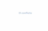 Prevención de conflictos en instituciones educativasabaroli.mx/wp-content/uploads/2016/04/Tema-2-El-Conflicto.pdf · El campo del conflicto Fase #2 Nacimiento del conflicto. ...