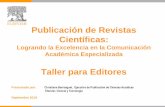Publicación de Revistas Científicas - UNAM · B = el número de " elementos citables" (regularmente artículos, revisiones, procedimientos o notas; no se refiere a editoriales o