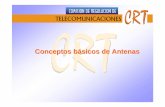 Conceptos b ásicos de Antenas - urbe.edu · Antenas para comunicaciones satelitales Off -set Focalizada. 1 3 Torre Triangular Autosoportante 6-54 metros Estaciones Radio base Torre