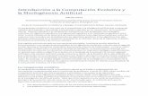 Introducción a la Computación Evolutiva y la Morfogénesis ...goc/papers/GOchoaIntroCompEv.pdf · La computación evolutiva es una rama de la computación y la inteligencia artificial