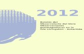 Consejo Superior de Investigaciones Científicas – U ... · observaciones geomagnÉticas de la isla livingston 2012 y campaÑa 2012-2013 livingston island geomagnetic observations