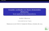 Grandes cardinales en clases elementales abstractasmat.izt.uam.mx/logica/wp-content/uploads/2013/11/Mexico...Cards y Cleas Grandes cardinales en clases elementales abstractas: hacia