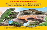 pour reptiles et amphibiens à... · 2016-12-06 · Origine Nicaragua, Costa Rica, Panama, Colombie, Tobago Température en journée 24 – 28°C, la nuit 23°C Hygrométrie 80 –