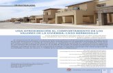 UNA APROXIMACIÓN AL COMPORTAMIENTO DE LOS VALORES DE LA ... DE LA VIVIENDA.pdf · desarrollan los modelos que explican el comportamiento de los precios de la vivienda y se muestran