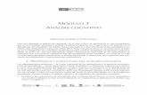 M 3 ANÁLISIS COGNITIVO - Página Inicial de Funes - Funesfunes.uniandes.edu.co/6454/1/ApuntesModulo3MAD3.pdf · nitivo y el afectivo. ... llevar a cabo el análisis cognitivo de