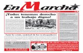 En archa M - UNIÓN PROLETARIAunionproletaria.net/IMG/pdf/En_Marcha_10_Marzo_2009_.pdf · 2 EN MARCHA Nº 10 MARZO 2009 EDITORIAL Pavel Ante la crisis, unidad combativa de los trabajadores