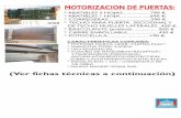 MOTORIZACION DE PUERTAS - cerrajeriaservitec.com · Cárter del motor CABLEADO Pos. Descripción Accionamiento 3x1,5 mm2 2x0,5 mm2 4x0,5 mm2 3 / 2x0,5 mm2 2x1,5 mm2 Fotocélula TX