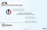 LICENCIATURA EN COMUNICACIÓN SOCIAL - uam.mx · conocimiento en la integración de contenidos y métodos para la apropiación y ... se da el intercambio y la ... y comunicación-Periodismo