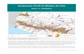 Guatemala: Perfil de Medios de Vida - siinsan.gob.gt · 3 Guatemala: Perfil de Medios de Vida. Zona 11: Cafetalera. 2007 sequías que tienen un carácter recurrente y tienden a incrementar