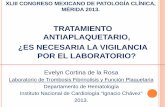 TRATAMIENTO ANTIAPLAQUETARIO, ¿ES NECESARIA LA …patologiaclinicamexicana.org.mx/minisite/merida/conferencias/24/02.pdf · Síntesis de la aspirina Aspirina como analgésico Descubrimiento