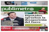 PÁGINA 10 Diputados aprueban la desaparición del fuero · Obrador es Ricardo Anaya. “El 70% de los mexicanos no simpatizan con AMLO”, señala Zepeda. El sonorense ... por el