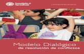 Modelo Dialógico - comunidaddeaprendizaje.com.es · que permite descubrir las causas y orígenes de los conflictos para ... Que, con la superación del conflicto, la comunidad de