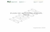 PLAN DE GESTIÓN ANUAL 2015 - sedeelectronica.mcp.es · El Plan de Gestión Anual 2015 que presentamos en este documento abre camino a la ... Consejo de Administración. El balance