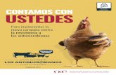 Servicios CONTAMOS CON USTEDES - oie.int · El póster de la campaña, está disponible con ilustraciones de diferentes animales (vaca, perro, cerdo, oveja, gallina y pez) en formato