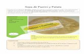 Sopa de Puerro y Patata - dietistasynutricion.comdietistasynutricion.com/web/wp-content/uploads/2015/10/Logo-Sopa... · indicado para personas con retención de líquidos, hipertensión