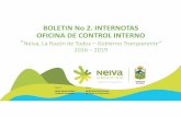 BOLETIN No 2. INTERNOTAS OFICINA DE CONTROL INTERNO Internotas/Boletín... · Interacción efectiva con el Comité de Coordinación de Control Interno, teniendo en cuenta que la función