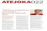 ATEJOKA 022 - eusko-ikaskuntza.org fileLa entrevista completa está disponible en euskera y castellano en la dirección mencionada. Baleren Bakaikoa Azurmendi (Berastegi, 1945).