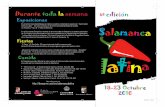 Durante toda la semana edición - Instituto de Iberoamerica - …americo.usal.es/iberoame/sites/default/files/folleto... · 2010-10-14 · • “Los ovalles” (Bolivia), Calle Los