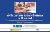 Responsabilidad Social Empresaria e Inclusión Económica y ... · Responsabilidad Social Empresaria e Inclusión Económica ... Estos esfuerzos de integración económica y social
