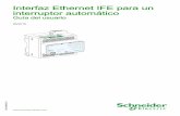 Interfaz Ethernet IFE para un interruptor automático ... · Lista de dispositivos ... E Módulo de aplicación de entrada/salida IO para un interruptor ...