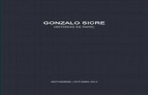 GONZALO SICREgalerialumbreras.com/.../CATÁLOGO-GONZALO-SICRE-2014-GALERÍA-JML.pdf · 4 5 La primera impresión que nos causa la pintura de Gonzalo Sicre (Cádiz, 1967) es su aproximación