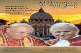 El Mensajero de San José - centrojosefino.com · vaticano II, por el Papa San Juan XXIII, el Papa bueno, en el que participó el obispo Wojtyla que «escribió en su testamento que