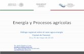 Energía y Procesos agrícolas - ECPA | Homesp.ecpamericas.org/assets/Site_32/files/Eventos/2016/Nexo Energia... · Riego por goteo con cintilla es un ejemplo de ello. Almacenamiento