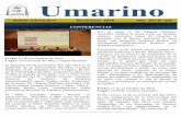 Umarino - :: Universidad del Mar · especialidad pionera destacada en el mundo. Citó un pasaje del libro; página 59 del texto, “joven profesionista a punto de tomar una ... migración
