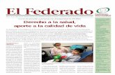 Derecho a la salud, aporte a la calidad de vida - El Federadoel-federado.fopba.org.ar/images/el-federado/el-federado-13.pdf · en el marco de “Juntos por ... para personas con Discapacidad