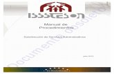Manual de Procedimientos - SICADsicad.sonora.gob.mx/Archivos/Temps/386.pdf · Hoja 1 de 2 4.15 C 3 01 Soporte administrativo Operativo Subdirector de Servicios Administrativos ...