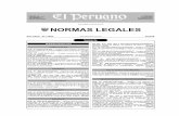 Cuadernillo de Normas Legales -  · Aceptan renuncia de Asesor del Despacho Ministerial ... representación legal del Ministerio en el Viceministro de ... GOBIERNO REGIONAL DE AREQUIPA