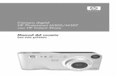 Cámara digital HP Photosmart M305/M307 con HP Instant Shareh10032. · Instalación de una tarjeta de memoria (opcional) ... Capítulo 5: Transferencia e ... en verde permanente.