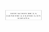 SITUACION DE LA GENETICA CLINICA EN ESPAÑA - AEGHaegh.org/web/docs/encuesta_AEGH_dic2002.pdf · Castilla la Mancha Hospital Virgen de la Salud SESCAM Laboratorio de Genética Becario