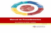 Manual de Procedimientos - San Martín Texmelucansanmartintexmelucan.gob.mx/transparencia/_leyes_/i_leyes/manuales... · DE LA DIRECCIÓN DE AGENDA Y LOGISTICA Diciembre 2015 . Registro: