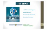 La ITE, Normativa vigente Registro de la ITE Comunicación y formación ... 11 04 ITE rev... · • Descarga de la Base de datos de edificios de cada municipio • Visualización
