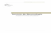 Servicio de Neumología - cursoavancesneumologiavh.orgcursoavancesneumologiavh.org/docs/folleto_servicioneumologia2018.pdf · Jefes de Sección, 15 Médicos Adjunt Residentes. El