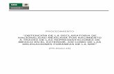 “OBTENCIÓN DE LA DECLARATORIA DE NACIONALIDAD …sre.gob.mx/images/stories/docnormateca/manproce/om/dgaj/pr-dgaj-16.pdf · nacionalidad extranjera antes del 20 ... c. Exhibir copia